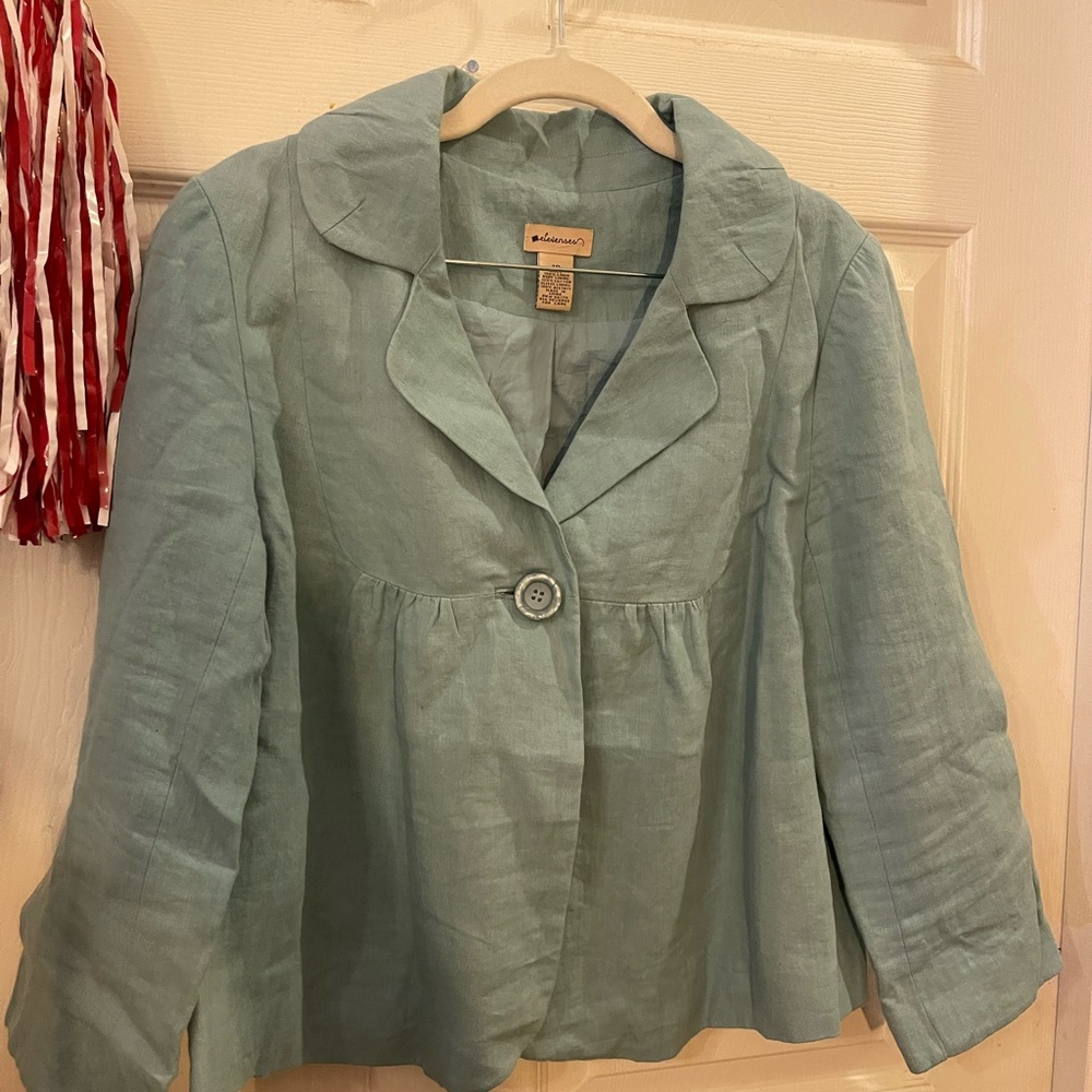 Anthropologie Elevenses jacket in size 10